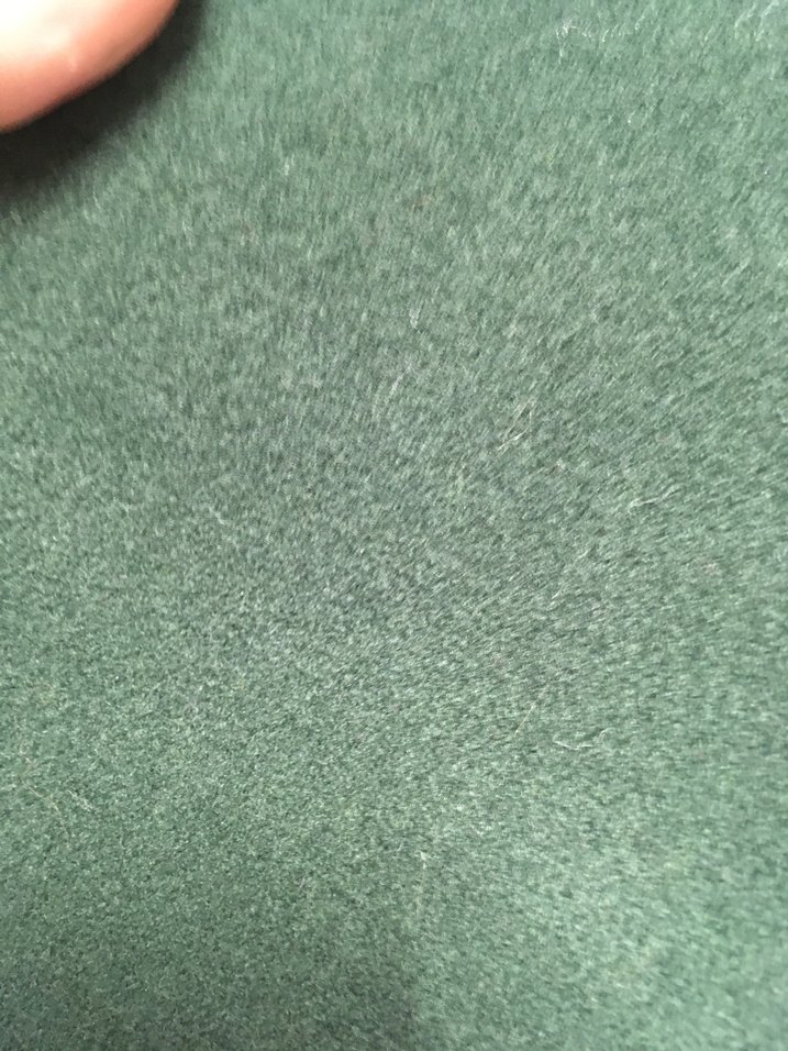 Kürk Detaylı Uzun Koyu Yeşil Kaban - Görsel 4