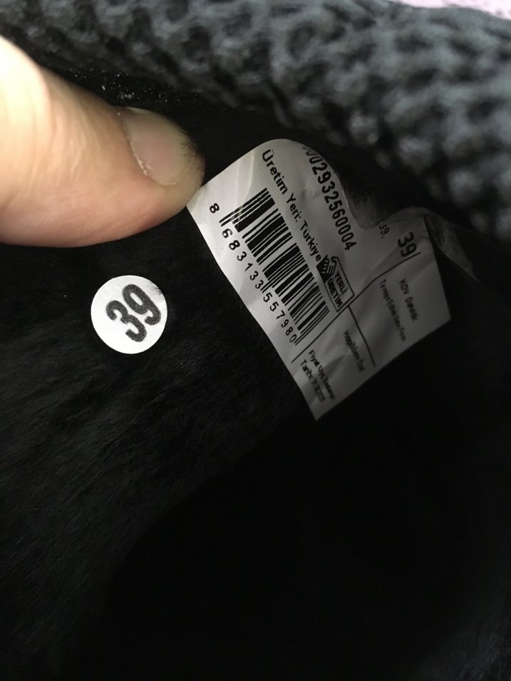 Kürklü Leopar Desenli Dolgu Topuk Kadın Bot - Görsel 5