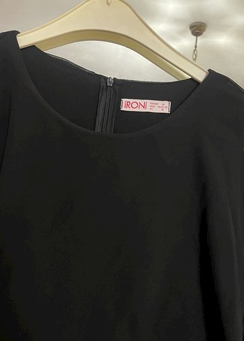 Siyah Uzun Kollu Salaş Tulum - Görsel 4