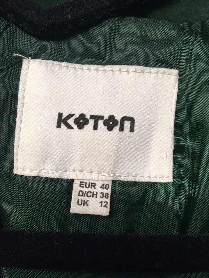 Kürk Detaylı Uzun Kollu Kadın Kaban - Görsel 4