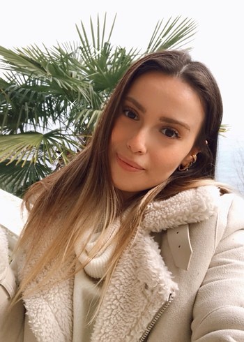 Bej Süet Kürklü Midi Kadın Ceket - Görsel 3