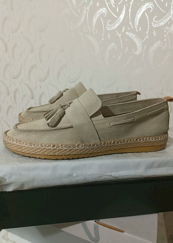 Elle Bej Süet Püsküllü Espadril , 43 no - Görsel 6