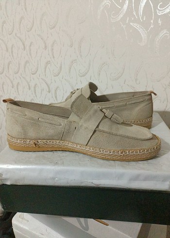 Elle Bej Süet Püsküllü Espadril , 43 no - Görsel 10