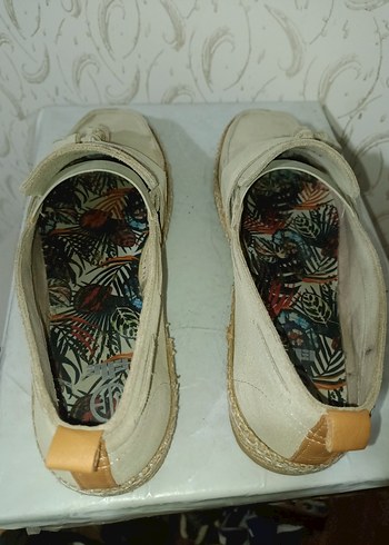 Elle Bej Süet Püsküllü Espadril , 43 no - Görsel 8