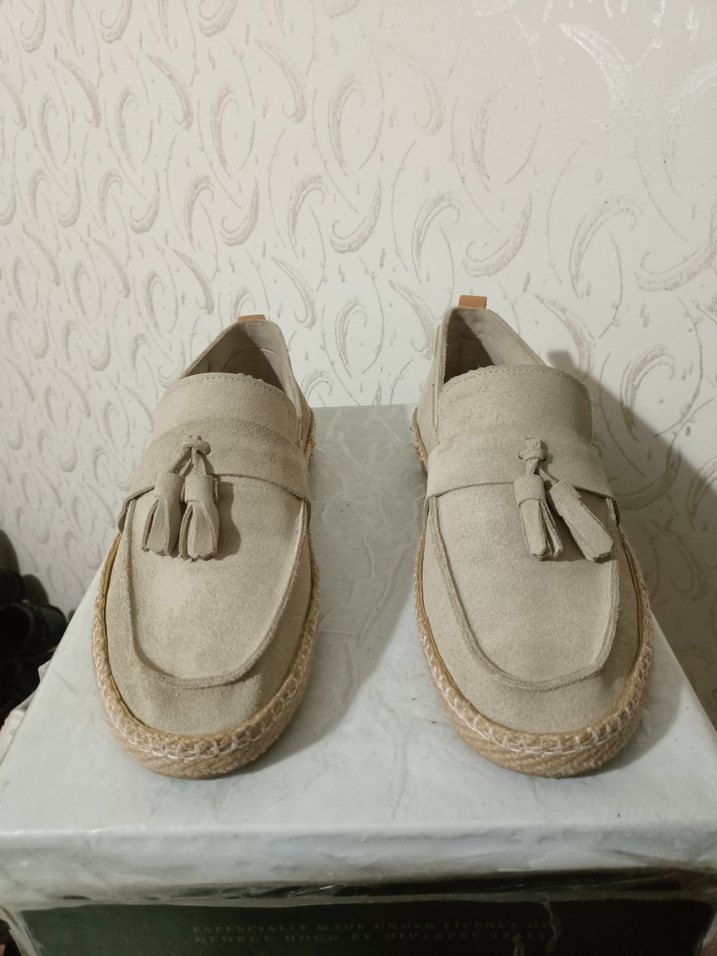 Elle Bej Süet Püsküllü Espadril , 43 no - Görsel 2