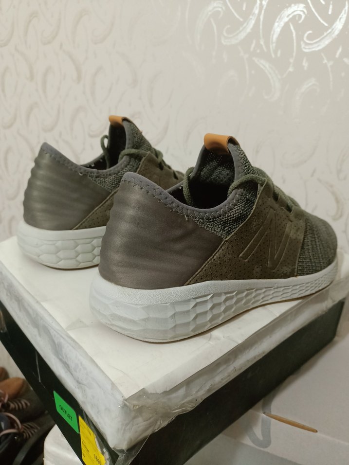 Fresh Foam Cruz v2 Knit Shoes Green , 45.5 no - Görsel 4