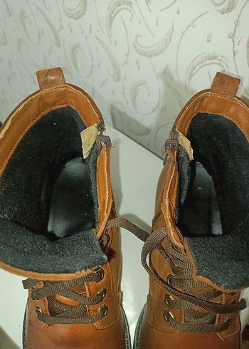 Kahverengi Deri bot - Görsel 9