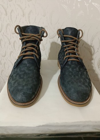 hakikî süet deriYılan Desenli, Tokalı - Görsel 9