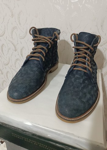 hakikî süet deriYılan Desenli, Tokalı - Görsel 13