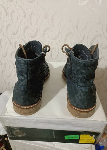 hakikî süet deriYılan Desenli, Tokalı - Görsel 6