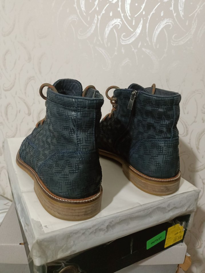 hakikî süet deriYılan Desenli, Tokalı - Görsel 5