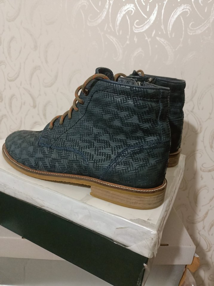 hakikî süet deriYılan Desenli, Tokalı - Görsel 4