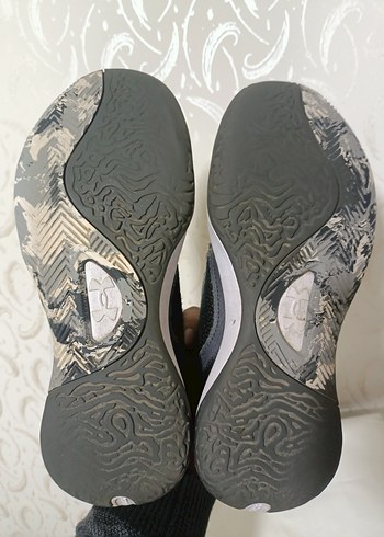 Under Armour Gri Basketbol Ayakkabısı - Görsel 13