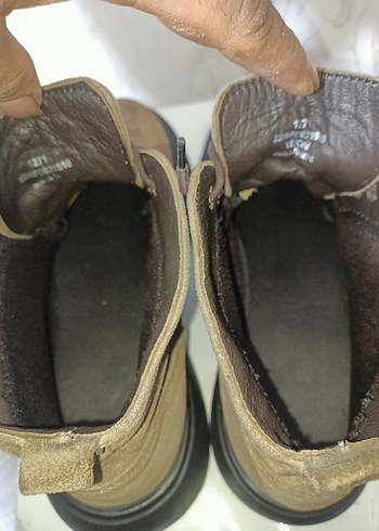 hakikî süet deri bot - Görsel 12