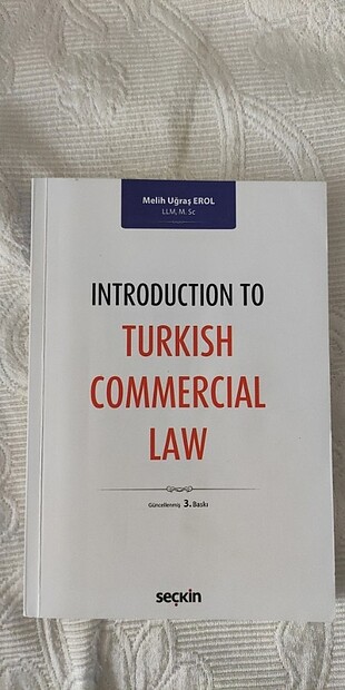 İntroduction to turkish commercial law