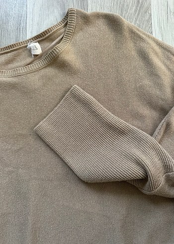 Yarasa kol salaş ince triko blüz - Görsel 4