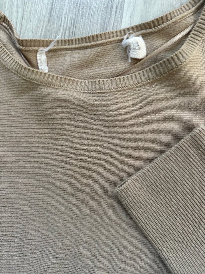 Yarasa kol salaş ince triko blüz - Görsel 5