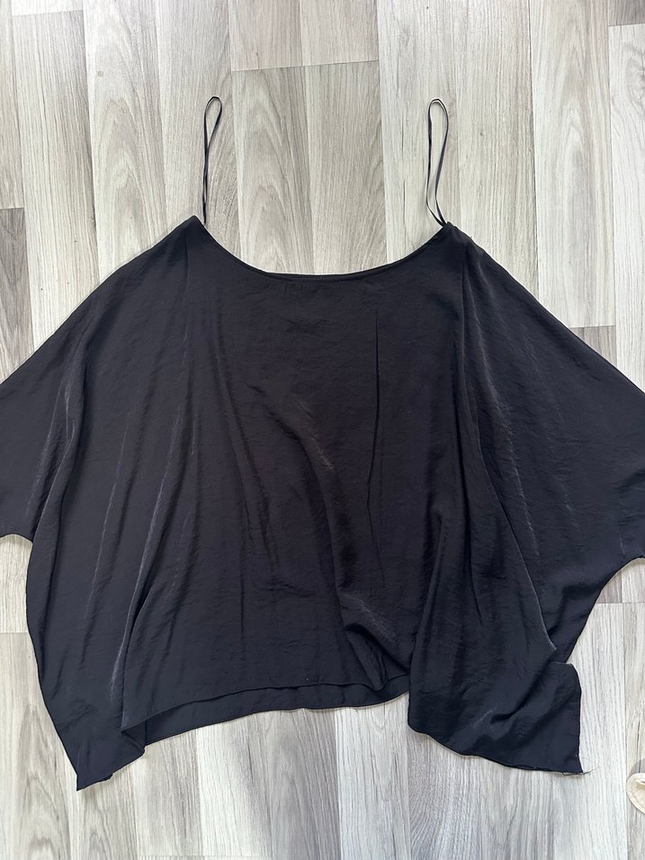 Yarasa kol siyah salaş blüz - Görsel 3