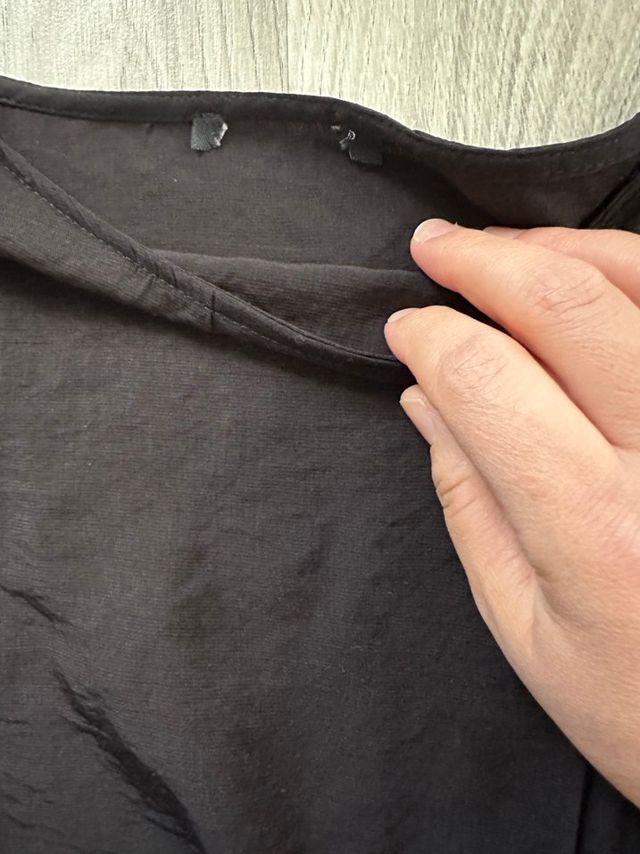 Yarasa kol siyah salaş blüz - Görsel 5