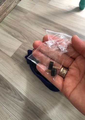 Diğer Lacivert Süet Fiyonklu Stiletto