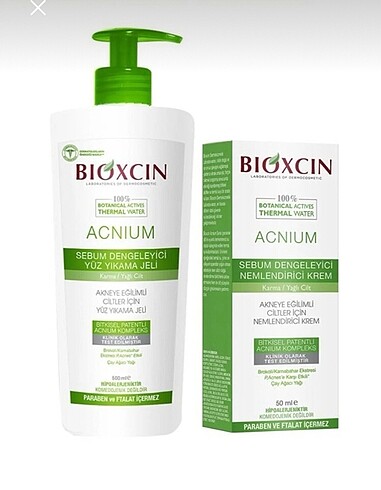 BİOXCİN Temizleme Jeli+Krem
