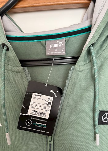 xl Beden Puma Mercedes amg özel seri hırka
