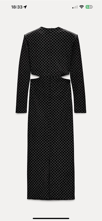 Zara Zara ışıltılı elbise