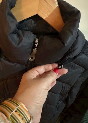 Siyah Kadın Midi Kışlık Mont - Görsel 3