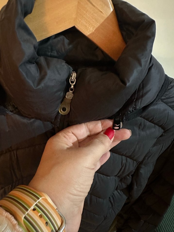 Siyah Kadın Midi Kışlık Mont - Görsel 3