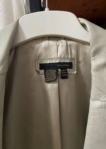 Uzun gerçek deri Kadın Trençkot - Görsel 2