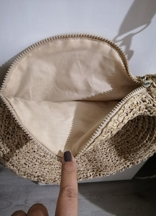 Hasır kol çantası  - Görsel 4