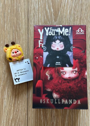 Beden Skullpanda You Found Me (2 adet)