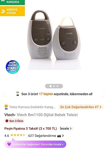  Vtech bebek telsizi 