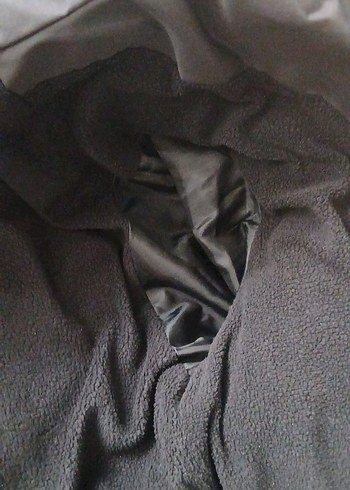 Fermuarlı Siyah Erkek Çocuk Mont - Görsel 7