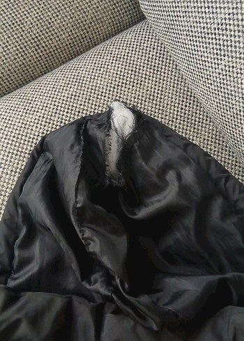 Fermuarlı Siyah Erkek Çocuk Mont - Görsel 9