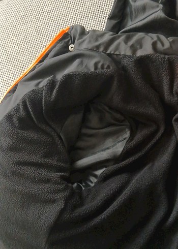 Fermuarlı Siyah Erkek Çocuk Mont - Görsel 8