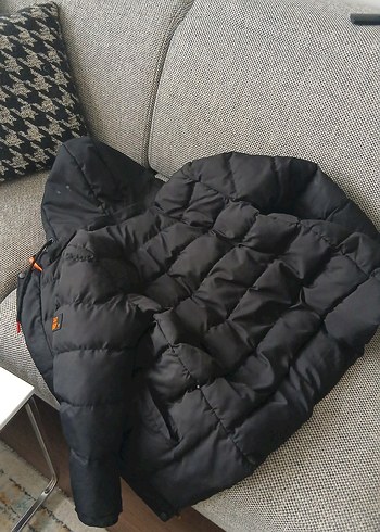 Fermuarlı Siyah Erkek Çocuk Mont - Görsel 10