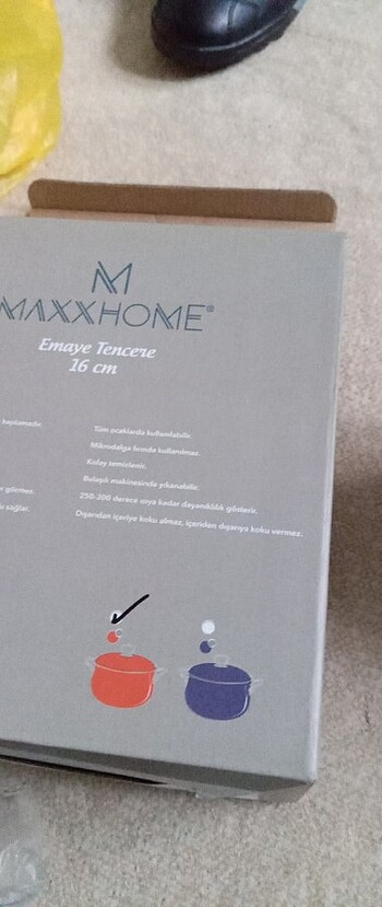 Beden Minik emaye tencere