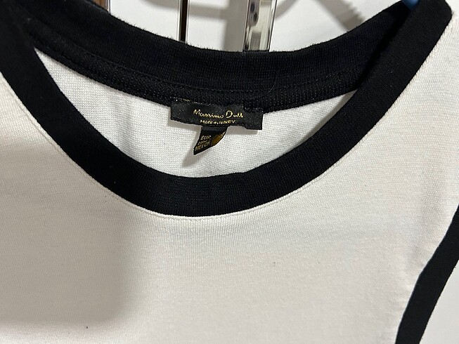 m Beden Massimo Dutti beyaz elbise