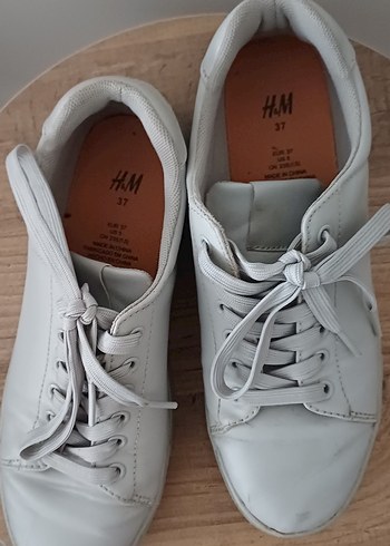 Beyaz Minimalist Kadın Spor Ayakkabı - Görsel 4