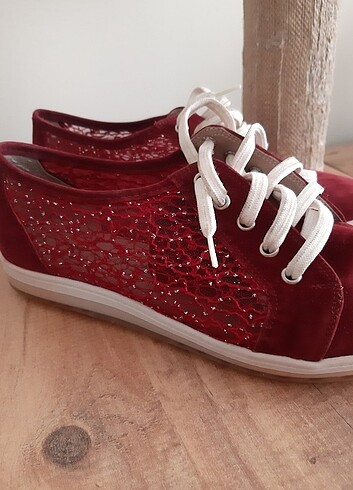 Dantelli Spor Ayakkabı - Görsel 2