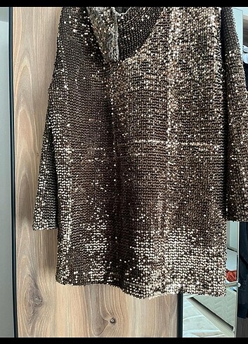 l Beden Payetli sweatshirt