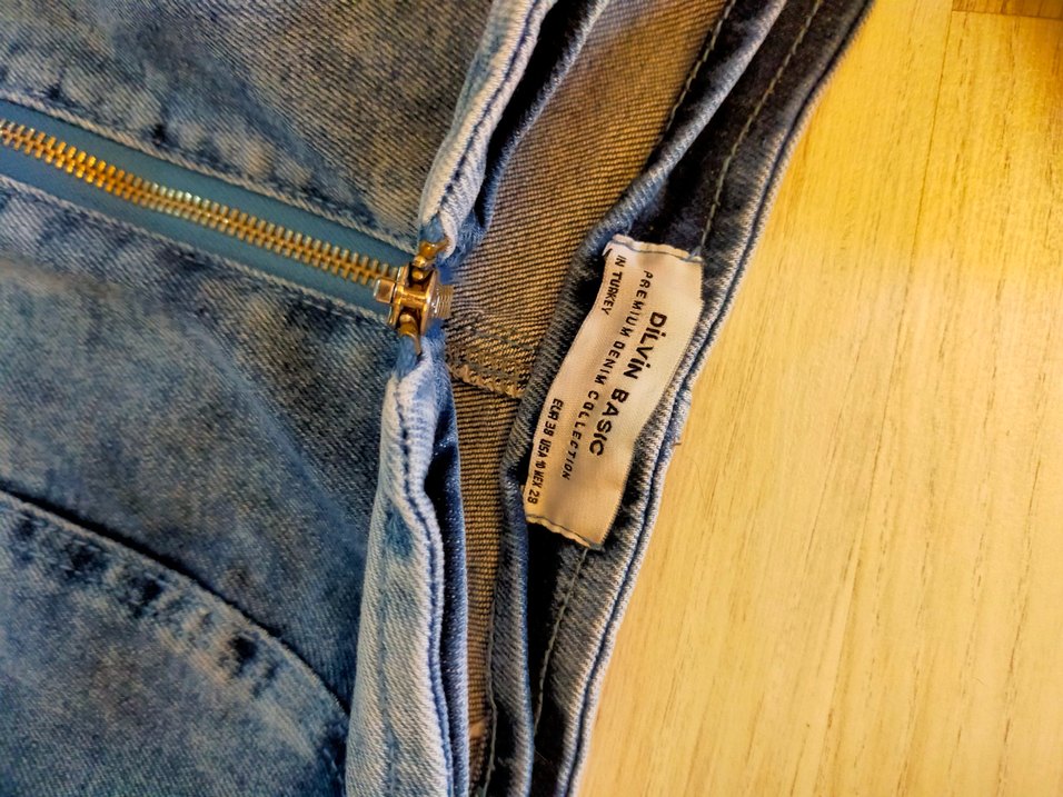 Uzun Kol Zipperli Straplez Kot Elbise - Görsel 3