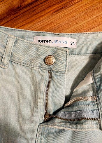 kadın Denim Mini Etek - Görsel 2