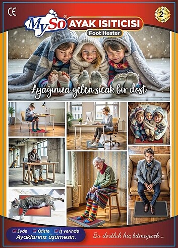 Ayak ısıtıcı sıfır etiketli kutusunda  - Görsel 10