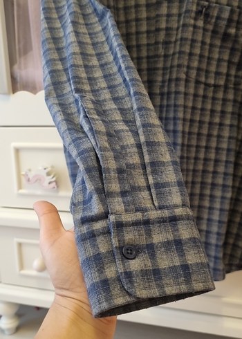 2xl Beden Karaca Gri Kareli Erkek Gömlek