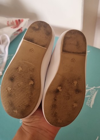 23 Beden Lc Waikiki Kız Bebek Bej Fiyonklu Babet