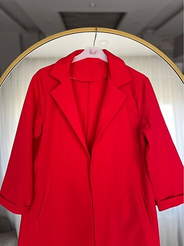 m Beden kırmızı Renk Kırmızı Blazer