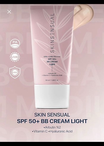 SPF50+ Açık Tonlu BB Krem - Görsel 3