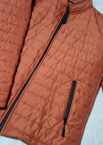 kiremit rengi Kısa Kış Montu - Görsel 2